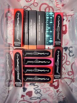 MAC Macximal Matte Lipstick and Lipglass