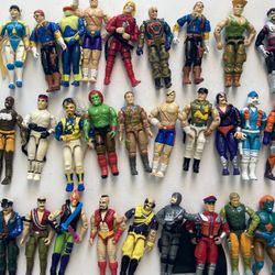 Large vintage lot of GI Joe toys action figures accessories vehicles 80s 90s g.i. joes