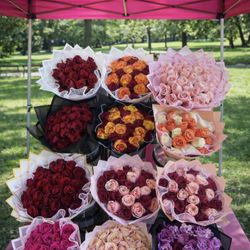 Roses bouquet valentines