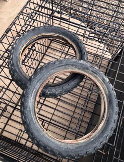 Used 12” Oldschool KENDA Tires