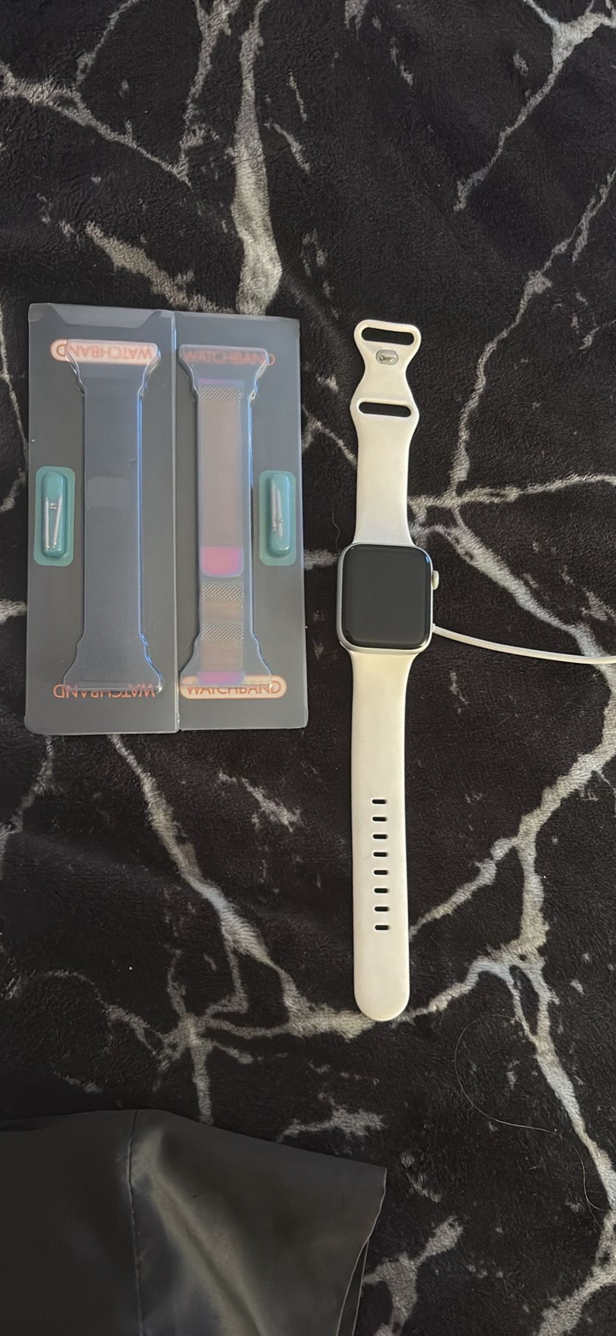 Apple Watch SE 2nd gen (44mm) With Charger And Two New Bands