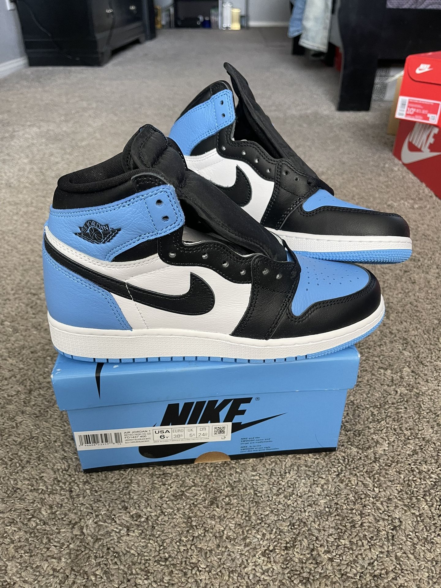 Jordan 1 UNC Toe ❄️