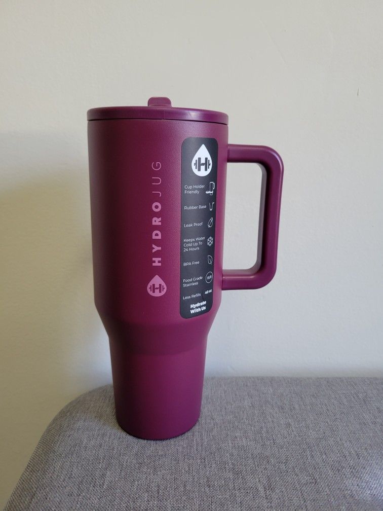 Cranberry HydroJug Traveler