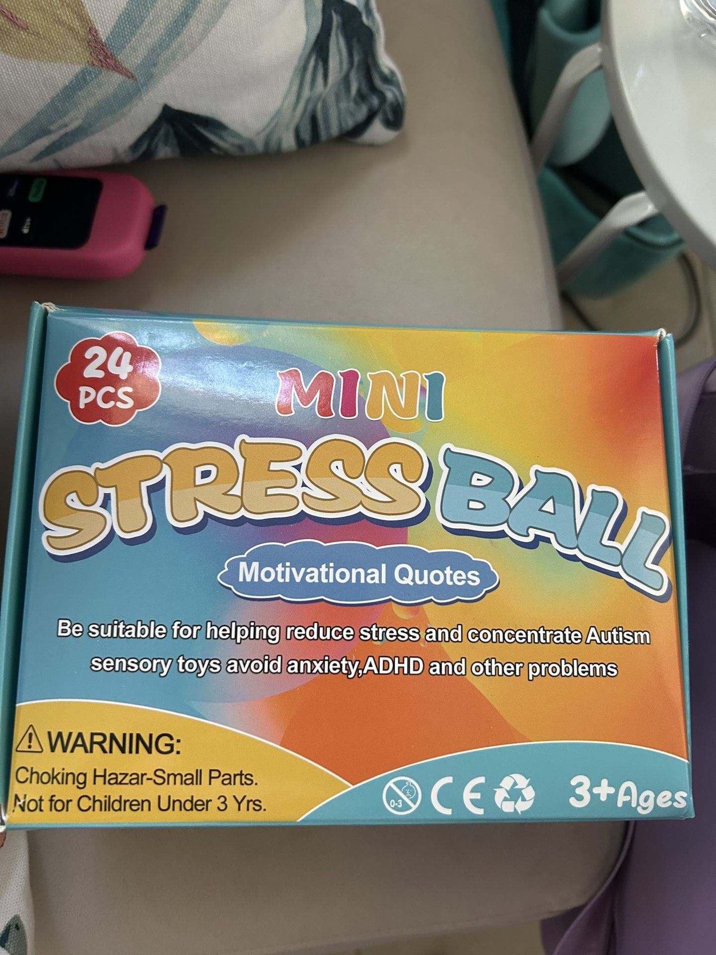 BRAND NEW Stress Ball Inspirational Quotes