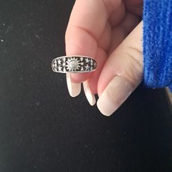 .925 Sterling Silver Ring  Stars And Sun