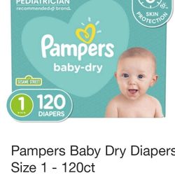 Size 1 Diapers $20.00!!!