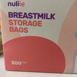 Breastmilk storage Bags