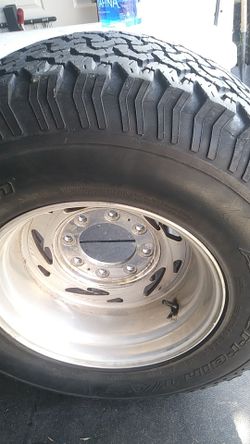 All terrain tires & rims