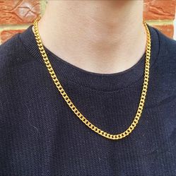 Gold and Platinum Plated chains/chokers, link in description 
