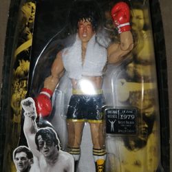 2006 Jakks Pacific Rocky Balboa Post Fight Bloody Variant 