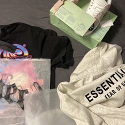 womens offwhites, godspeed, and essentials