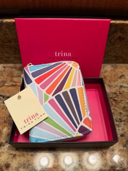 Brand New with Tags in Box Trina Turk Colorful Wallet