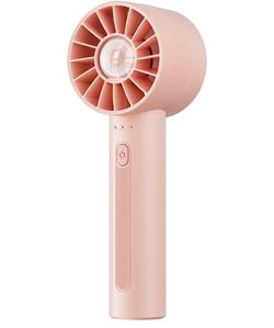 Portable Mini Handheld Turbo Fan, 4 Speed High Velocity Personal [Max 16H Cooling Time], Rechargeable Purse Travel Essentials for Vacation/Beach/Trip 