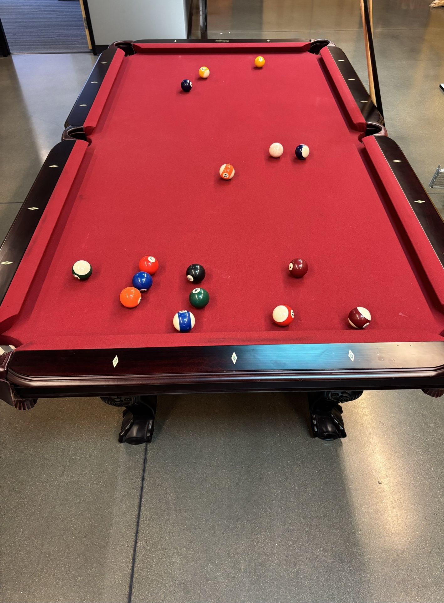 Pool Table And Ping Pong Table