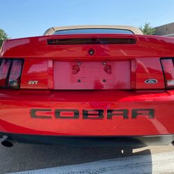 2003 SVT Ford Mustang Cobra Convertible 