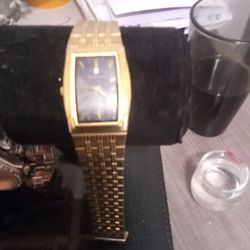 Orient watch gold plate