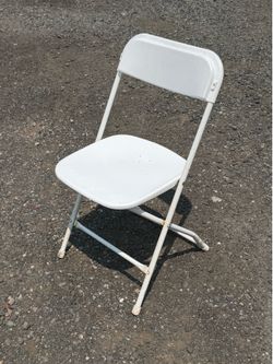 White Plastic Chair