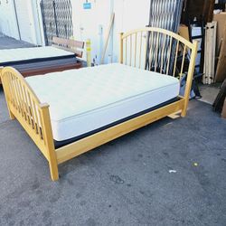 Queen Bed And Mattress