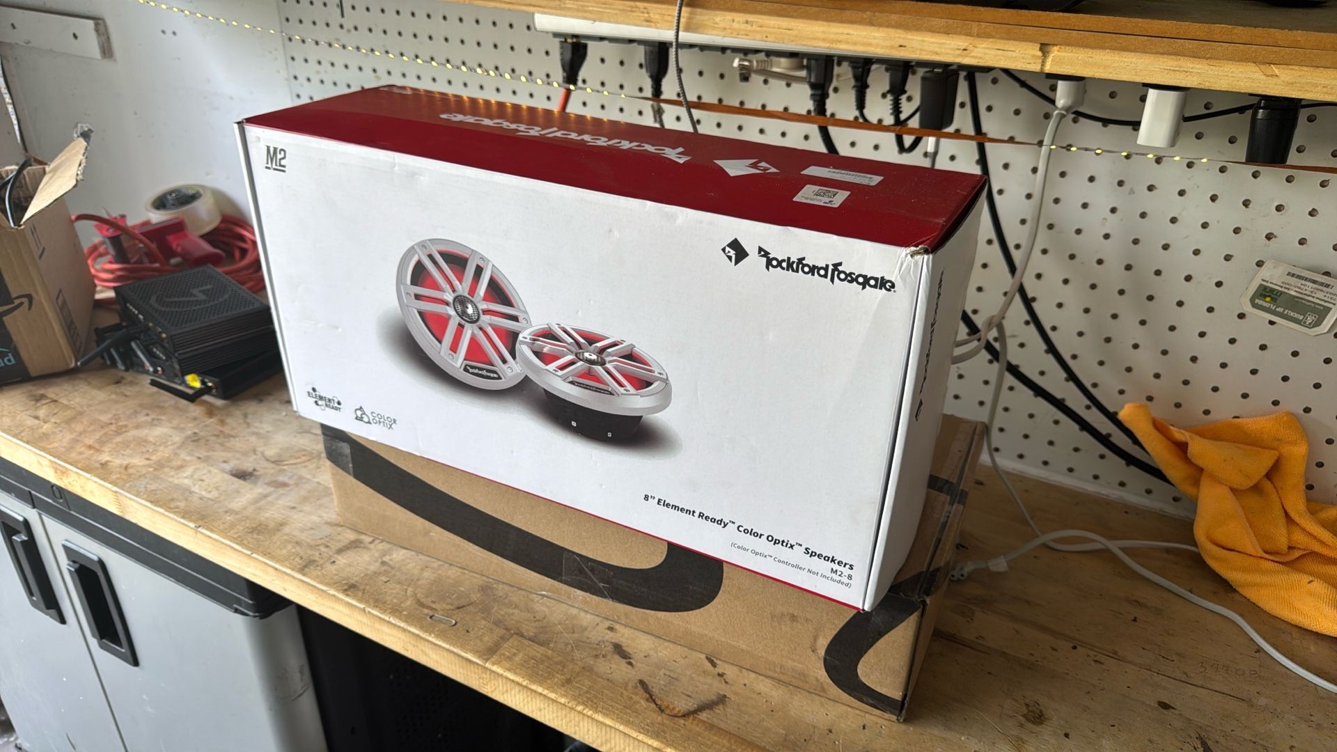 Rockford Fosgate M2 -8 Marine 8” Coaxial Speakers New In Box