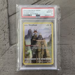 SWORD & SHIELD ASTRAL RADIANCE #TG12 FA/HOOTHOOT ASTRAL RADIANCE PSA 10