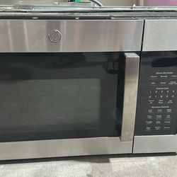 GE® 1.9 Cu. Ft. Over-the-Range Sensor Microwave Oven with Recirculating Venting