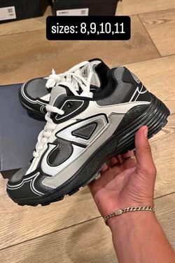 Dior B30 Sneakers Black White Grey