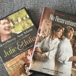 2 DVD: Catherine Zeta-Jones In No Reservations & Meryl Streep In Julie & Julia