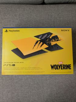 Wolverine PS5 Pro console Plates/Covers (Yellow)