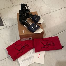 Christian Louboutin Scubflat Sandals - Size 37
