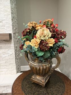 Word Decor Artificial Floral Arrangement With Vase
