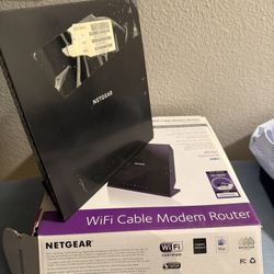 NETGEAR AC1600 WiFi Cable Modem Router 802.11ac Dual Band Gigabit - in box