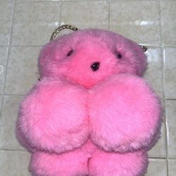 Pink teddy bear Bag