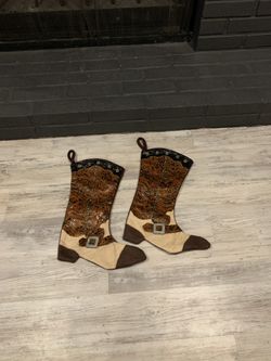 Cowboy Christmas Stockings
