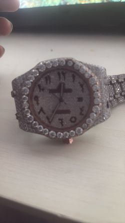 Iced Out AP Watch
