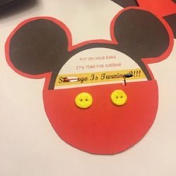 Birthday invitations