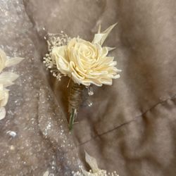 Wedding 8  Boutonnière Beautiful Men’s Custom Made  