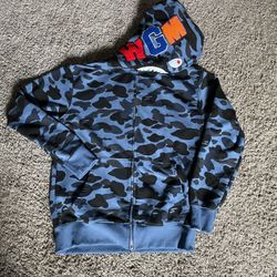 Navy Bathing Ape Jacket 
