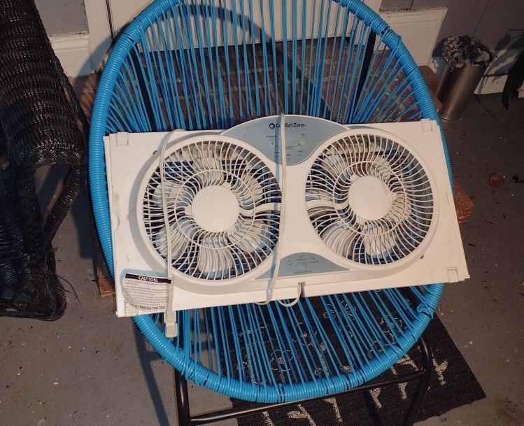 Comfort Zone Double Window Fan