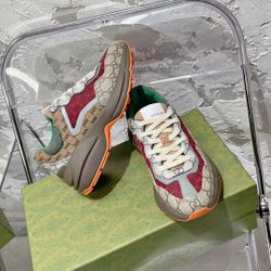 Gucci GG Rhyton 'Beige White Yellow