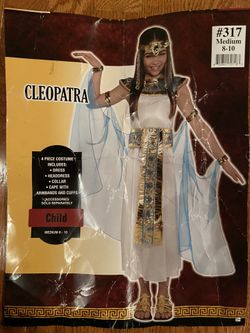 Halloween Cleopatra kids costume size 8 -10