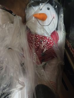 Snow man decorations