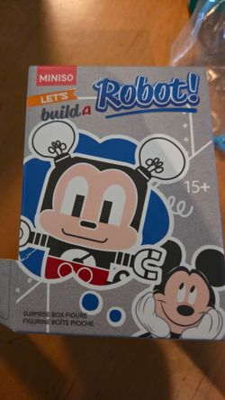 Blindbox Disney Mickey Mouse- Let's Build a Robot (Miniso)
