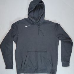 Nike Men’s Embroidered Swoosh Hoodie Sweatshirt Size Large