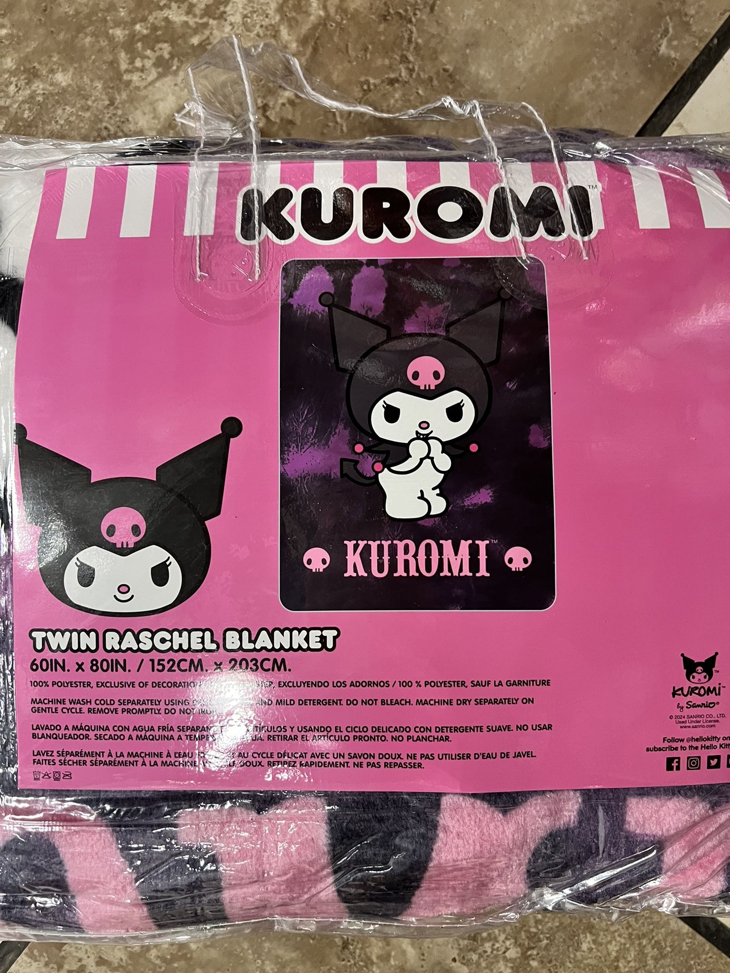 Cobijas Da Hello Kitty Kuromi