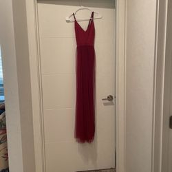 Red XS/S Windsor Formal Dress