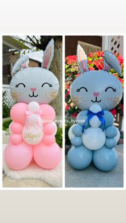 Easter Bunny Balloon Bouquet/balloon Garland