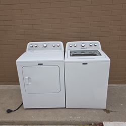 Washer and dryer set