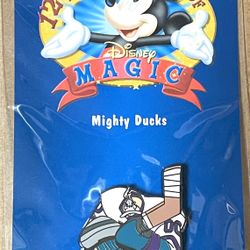 12 Months Of Disney Magic Mighty Duck Ice Hockey Pin