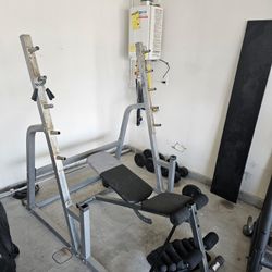 Bench And Weights