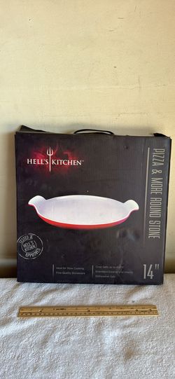 Pizza & more round stone cookware